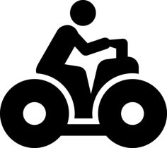 Quad Bike Silhouette Svg Vector, Free Vectors File
